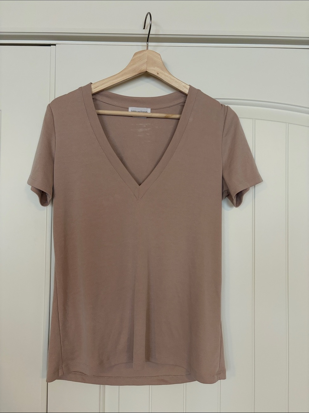 Lovers And Friends Feel Good Tee in Blush - xxs